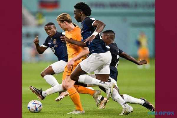 Hasil Piala Dunia 2022: Ekuador Paksa Belanda Berbagi Angka 1-1