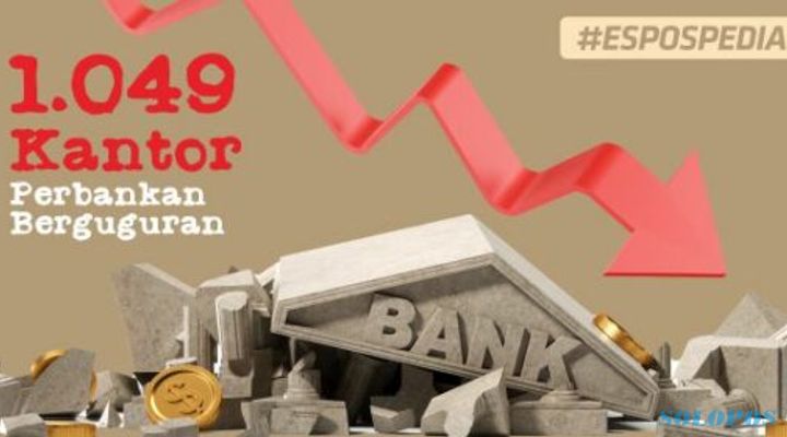 Setahun, 1.049 Kantor Perbankan di Indonesia Berguguran