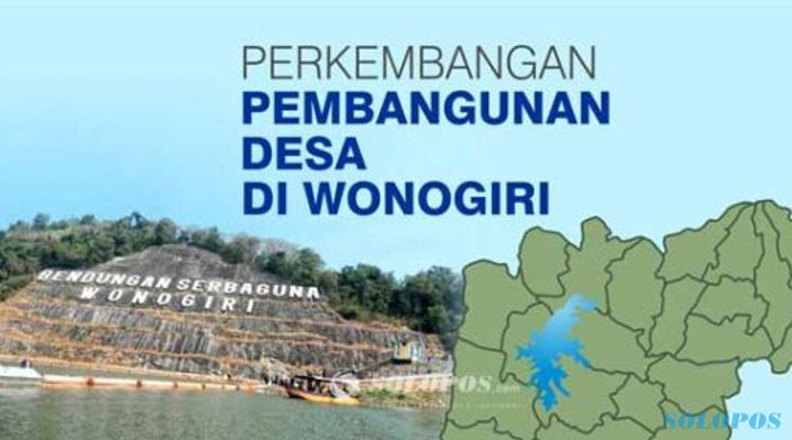 Status Perkembangan Pembangunan Desa di Wonogiri, Mayoritas Maju