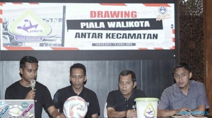 Piala Wali Kota Solo 2024 Diikuti 5 Kecamatan, Yanuar Ruspuspito Bela Jebres