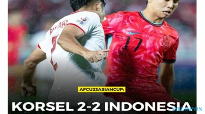 Indonesia Gagal Pertahankan Keunggulan, Pertandingan Lanjut ke Extra Time