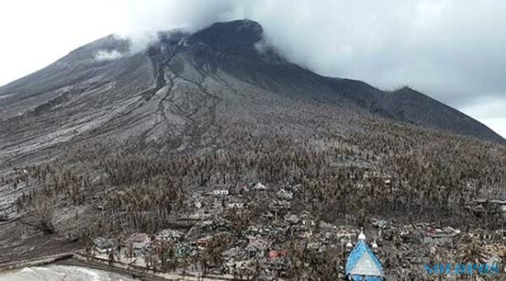 Isu Pulau Tagulandang akan Tenggelam akibat Erupsi Gunung Ruang Tidak Benar