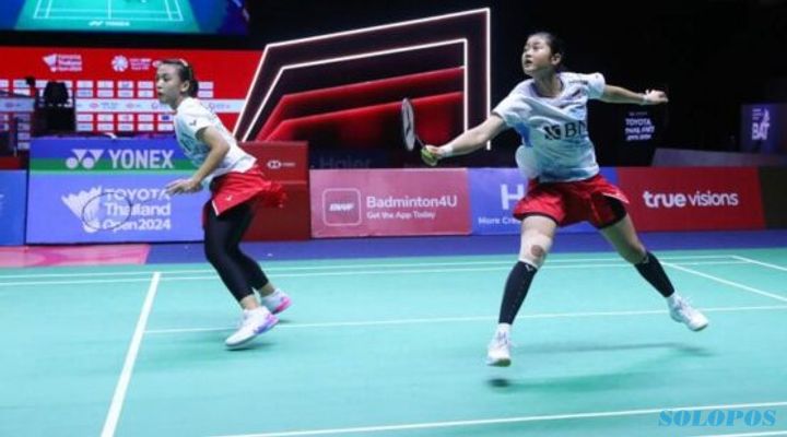 Ganda Putri Ana/Tiwi Satu-satunya Wakil Indonesia di Final Thailand Open