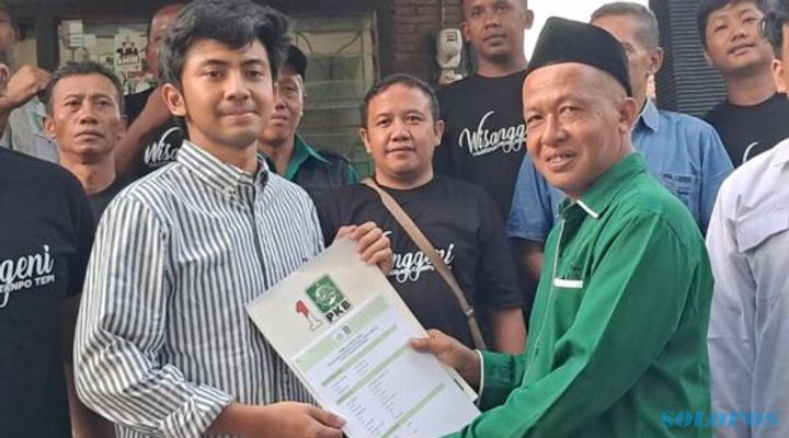 Pemuda 24 Tahun Mendaftar Jadi Calon Wakil Bupati Pilkada 2024 di PKB Boyolali