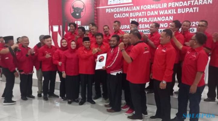 Bupati Semarang Ngesti Nugraha Mantap Kembali Maju Pilkada Lewat PDIP