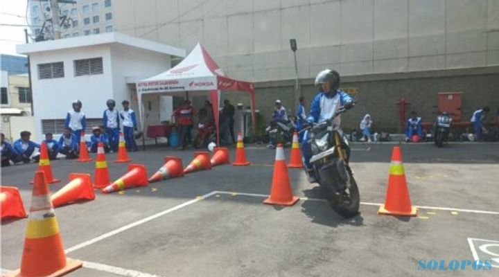 Pelajar Binaan Honda Jateng Siap ke Safety Riding Instructors Competition