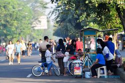 CAR FREE DAY SOLO : PKL CFD Meningkat Pesat, Kartu Kendali Tak Kunjung Diberlakukan