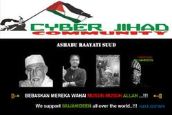 Muncul situs komunitas jihad cyber