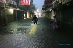 Topan dahsyat landa Taiwan, 100 orang terluka