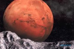 Bongkahan es pernah hadir di Planet Mars