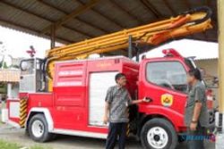 PENANGGULANGAN BENCANA : BPBD Sukoharjo Tambah Unit Pemadam Kebakaran