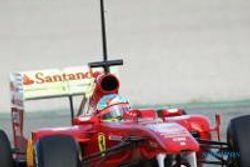 Tes F1 Valencia, giliran Alonso ke puncak