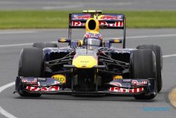 Free practice I GP Australia,  Webber tercepat