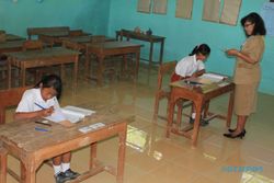 UN 3 SD di Selogiri diikuti kurang dari 5 siswa