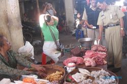 Daging berformalin ditemukan di Pasar Kota 