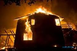 Rumah warga Masaran ludes dilalap api