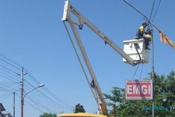 PENERANGAN JALAN UMUM : Perbaiki Lampu, Dishubkominfo Jateng Koordinasi dengan Kementerian PU  