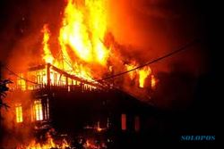 Diduga konsleting, rumah warga Wonosegoro terbakar
