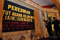 IAIN SURAKARTA : IAIN Surakarta Jaring Wakil Rektor, Ini Syaratnya