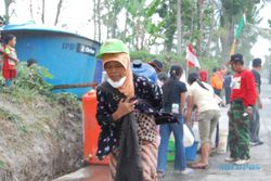 ORARI bantu 150 tangki air bersih di lereng Merapi