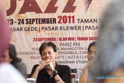  Fariz RM siap puaskan penikmat jazz Solo
