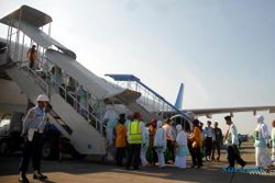 Kloter pertama Indonesia tiba di Jeddah 2 Oktober