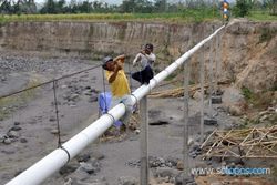 Kemarau, warga desa lereng Merapi tak kekurangan air