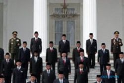 KABINET INDONESIA BERSATU II : Menteri Berkinerja Buruk, Emoh Mundur   