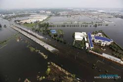 Banjir besar Thailand makin ancam Bangkok