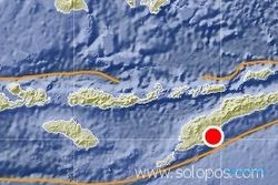 Gempa 5 SR guncang timur Laut Kupang