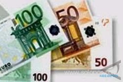 Euro jatuh di bawah 1,32 dolar