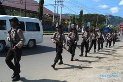 KONFLIK PAPUA : Ditembak di Papua, 2 Anggota Brimob Naik Pangkat