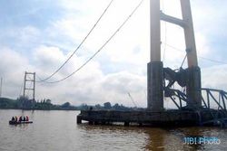 Kesalahan Material Sebabkan Jembatan Kutai Kartanegara Runtuh