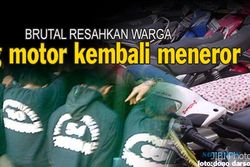 Geng Motor Bantul Serang Wisatawan, 2 Kena Sabetan Pedang 