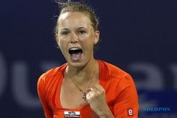 DUBAI TENIS CHAMPIONSHIP: Hentikan Ivanovic, Wozniacki ke Semifinal