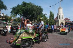 BECAK MOTOR : Becak di Ngawi Bikin Kapok Penumpang, Ingin Tahu Penyebabnya?