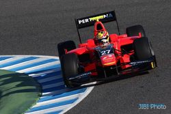 RIO HARYANTO Tajamkan Waktu di Tes GP2 di Jerez