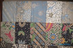 PAMERAN SENI : Ratusan Lembar Etiket Kain Batik Dipajang di BBY