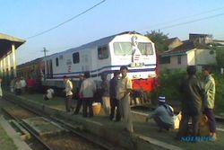 KERETA ANJLOK: Jalur Kereta Api Palembang-Lampung Normal Lagi