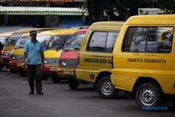 TARIF ANGKUTAN UMUM : Harga BBM Turun, Tarif Angkutan Solo Tak Langsung Turun