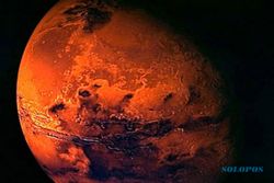 Planet Mars Bisa Terlihat Jelas dari Bumi 8 Desember