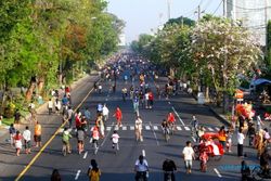 CAR FREE DAY: Dishub Klaten Gencarkan Sosialisasi CFD