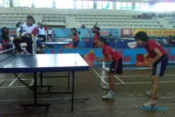 TENIS MEJA: 263 Atlet Ramaikan Kejurnas Tenis Meja di Klaten