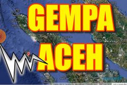 GEMPA: Warga Aceh Bergerak ke Lokasi yang Lebih Tinggi