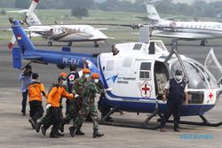 HELIKOPTER PMI ANGKUT JENAZAH KORBAN SUKHOI