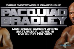TINJU DUNIA: Manny Pacquiao Kehilangan Gelar, Kalah Angka Atas Bradley