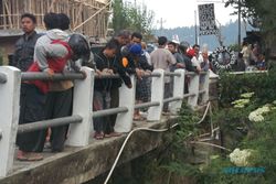 PERCOBAAN BUNUH DIRI: Warga Kalisoro Nekat Terjun Dari Jembatan Sebelum Menghilang 