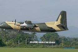 FOKER JATUH: TNI AU Kandangkan Fokker 27
