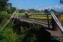 TALUT AMBROL di Klaten Sulitkan Petani Angkut Hasil Panen