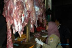 DAGING GLONGGONGAN: Tim Gabungan Tegur Penjual Daging Glonggongan